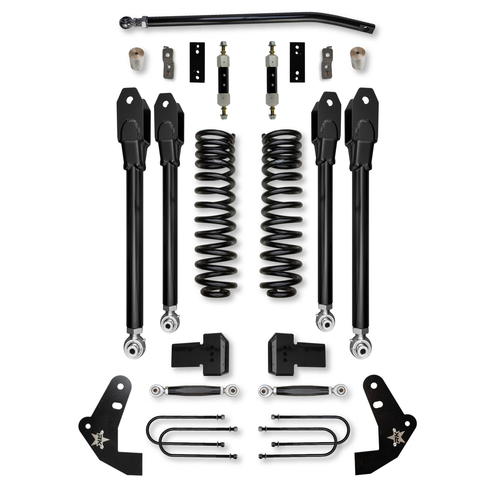 4.0 Inch X-Factor Suspension System 2011-2016 F450 Diesel Rock Krawler-3