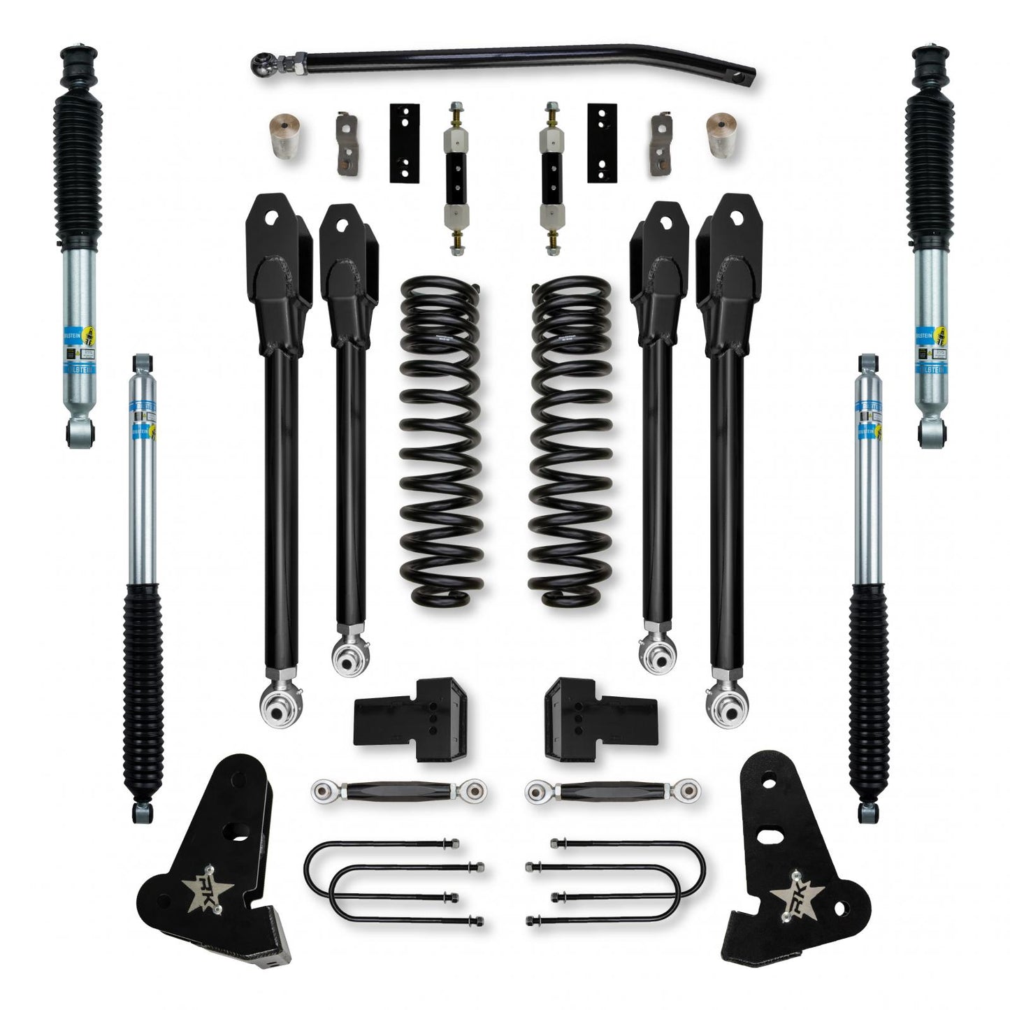 4.0 Inch X-Factor Suspension System 2017-2022 F450 Diesel Rock Krawler-2