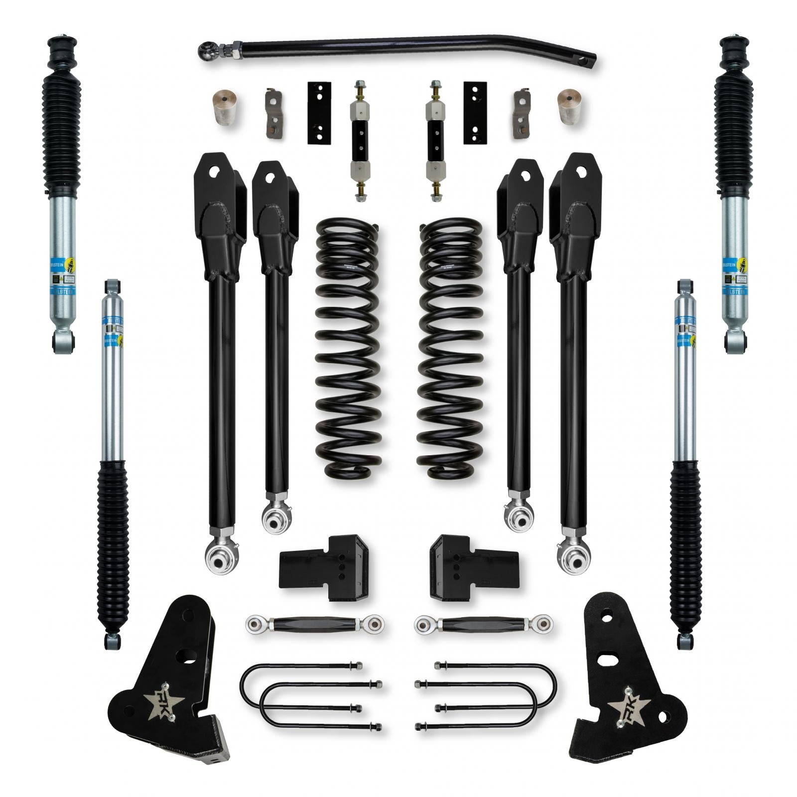 4.0 Inch X-Factor Suspension System 2017-2022 F450 Diesel Rock Krawler-2