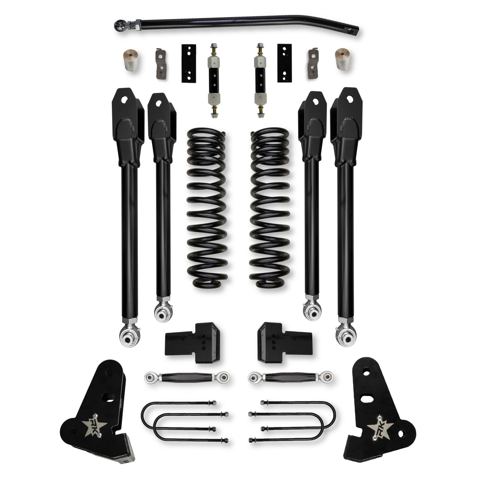 4.0 Inch X-Factor Suspension System 2017-2022 F450 Diesel Rock Krawler-3