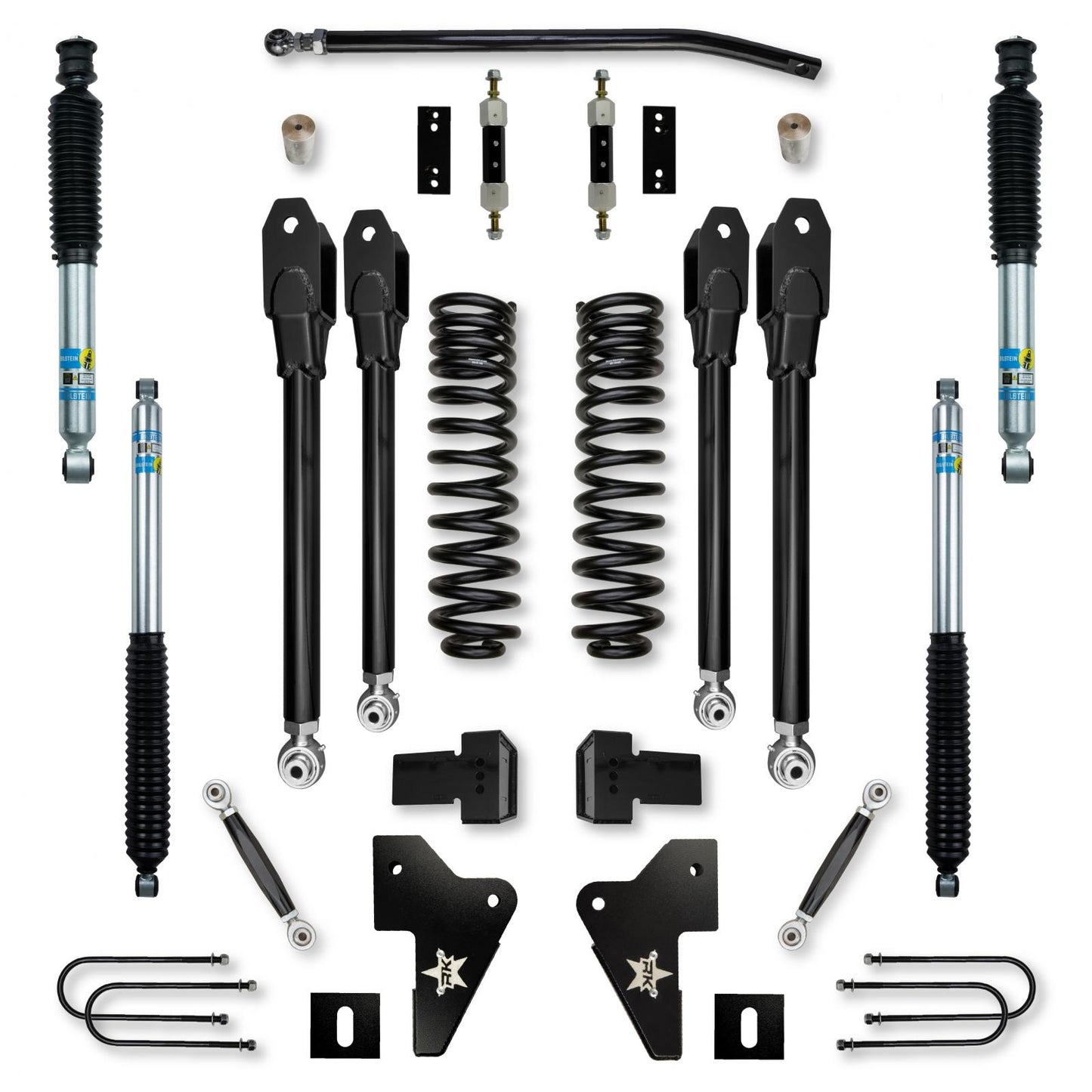 4.0 Inch X-Factor Suspension System 2023-Up F450 Diesel Rock Krawler-2