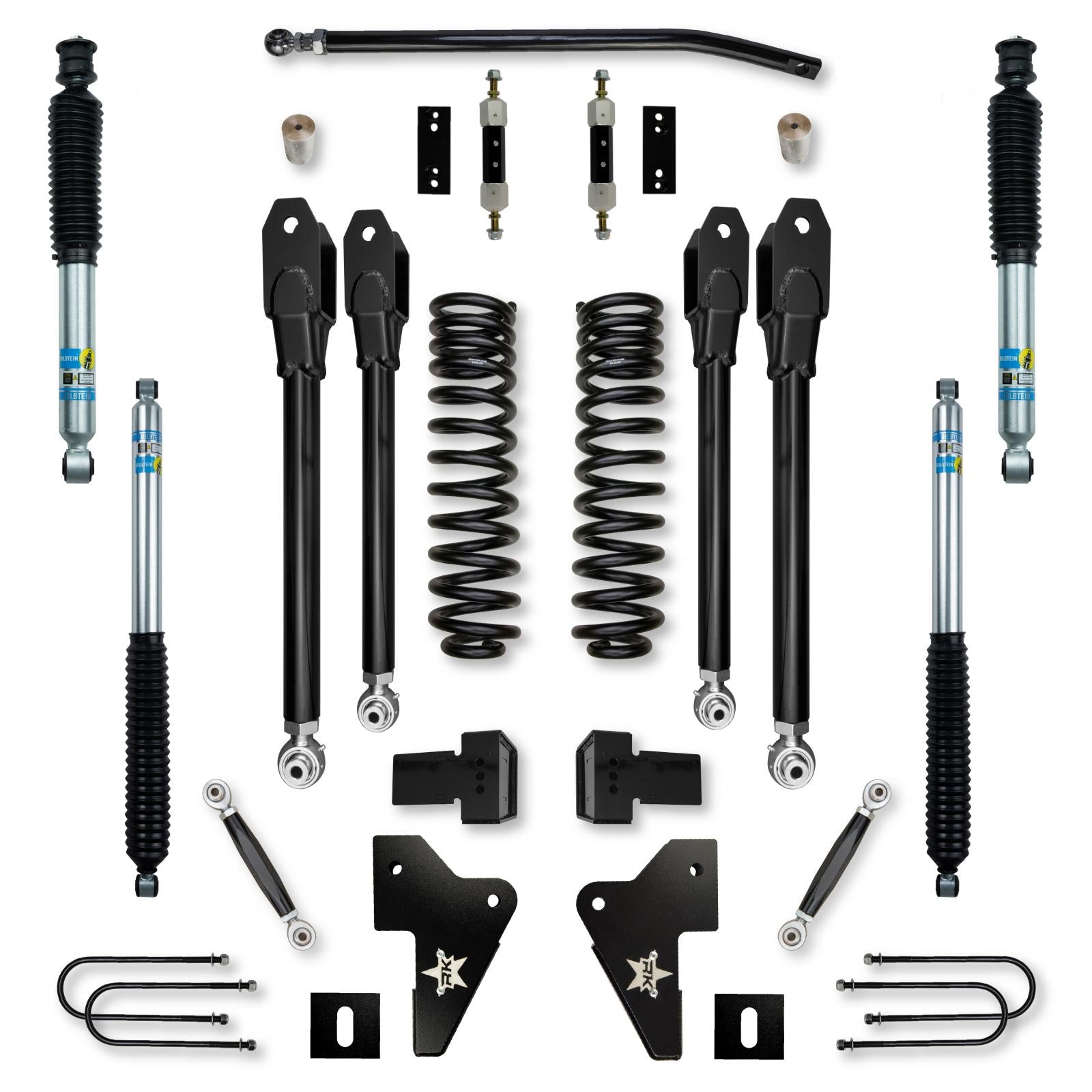 4.0 Inch X-Factor Suspension System 2023-Up F450 Diesel Rock Krawler-2