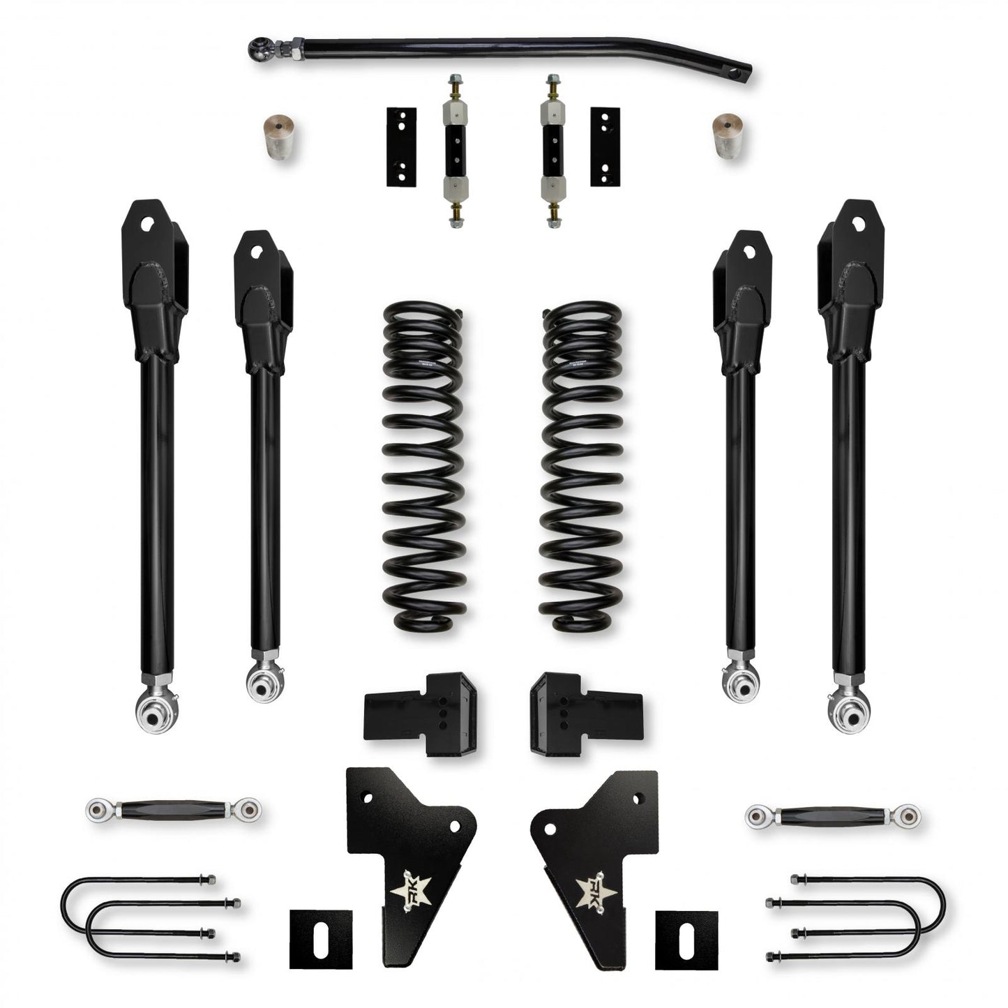 4.0 Inch X-Factor Suspension System 2023-Up F450 Diesel Rock Krawler-3