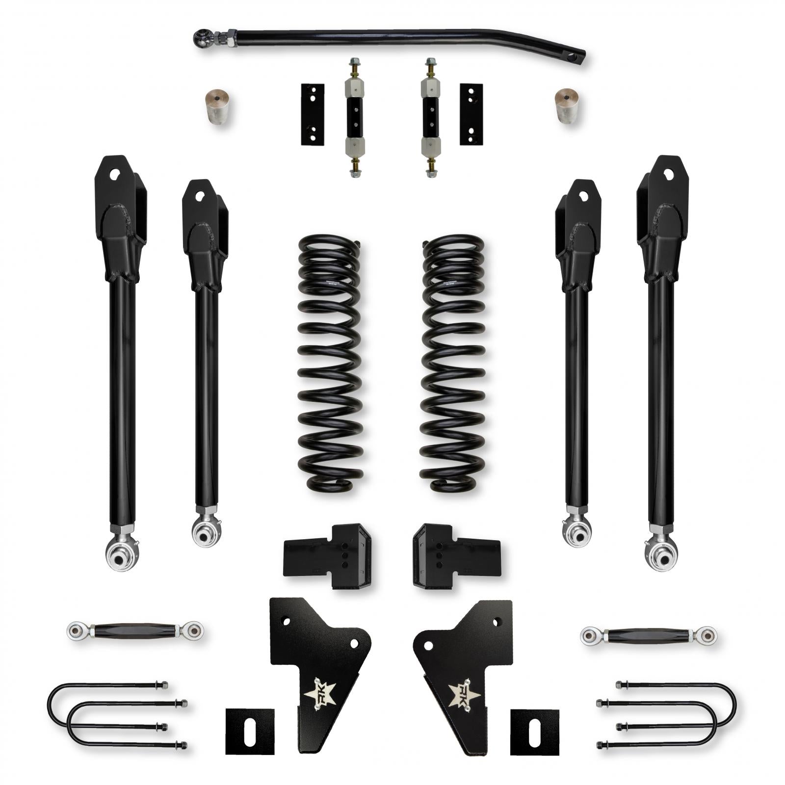 4.0 Inch X-Factor Suspension System 2023-Up F450 Diesel Rock Krawler-3