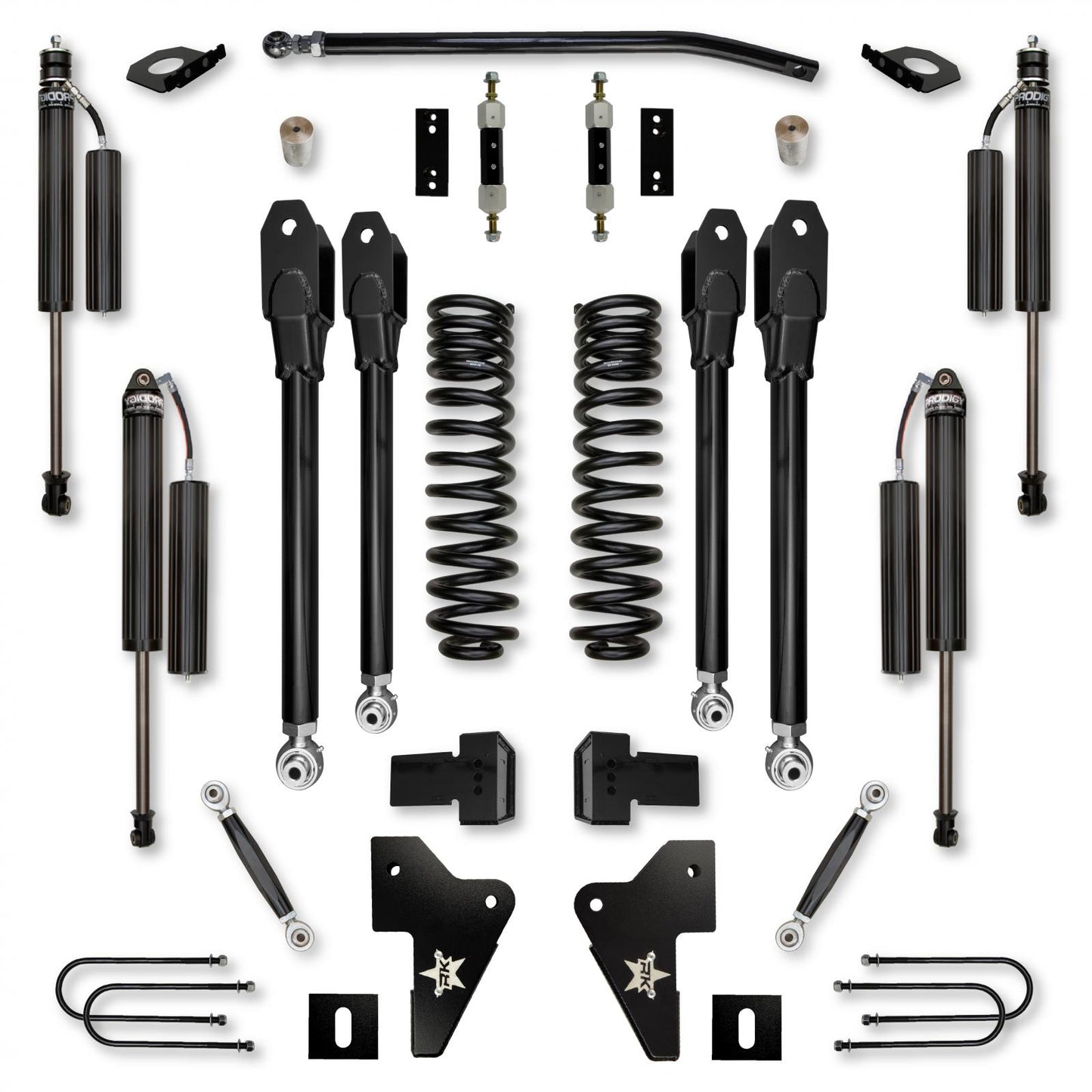 4.0 Inch X-Factor Suspension System 2023-Up F450 Diesel Rock Krawler
