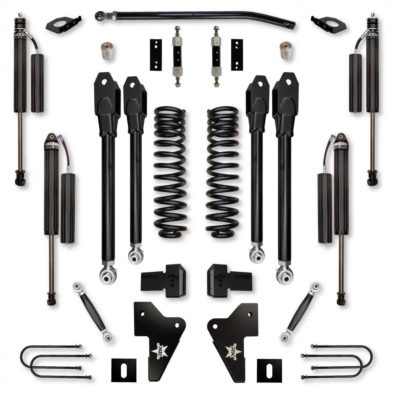 4.0 Inch X-Factor Suspension System 2023-Up F450 Diesel Rock Krawler