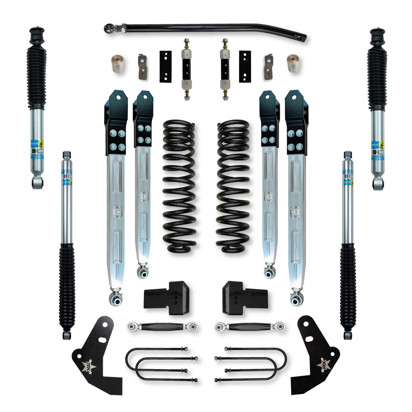 4.0 Inch X-Factor Elite Pro System W/ Billet Aluminum Arms 2011-2016 F450 Diesel Rock Krawler-2