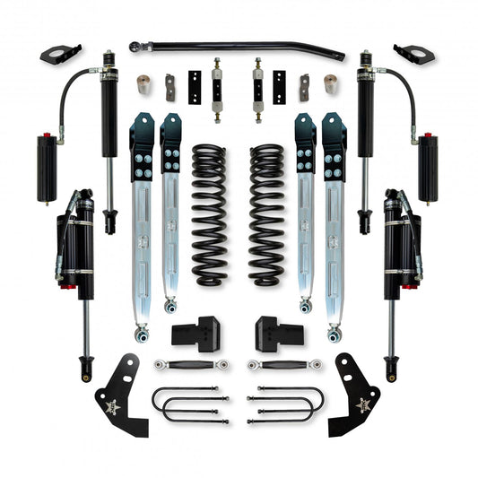 4.0 Inch X-Factor Elite Pro System W/ Billet Aluminum Arms 2011-2016 F450 Diesel Rock Krawler-1