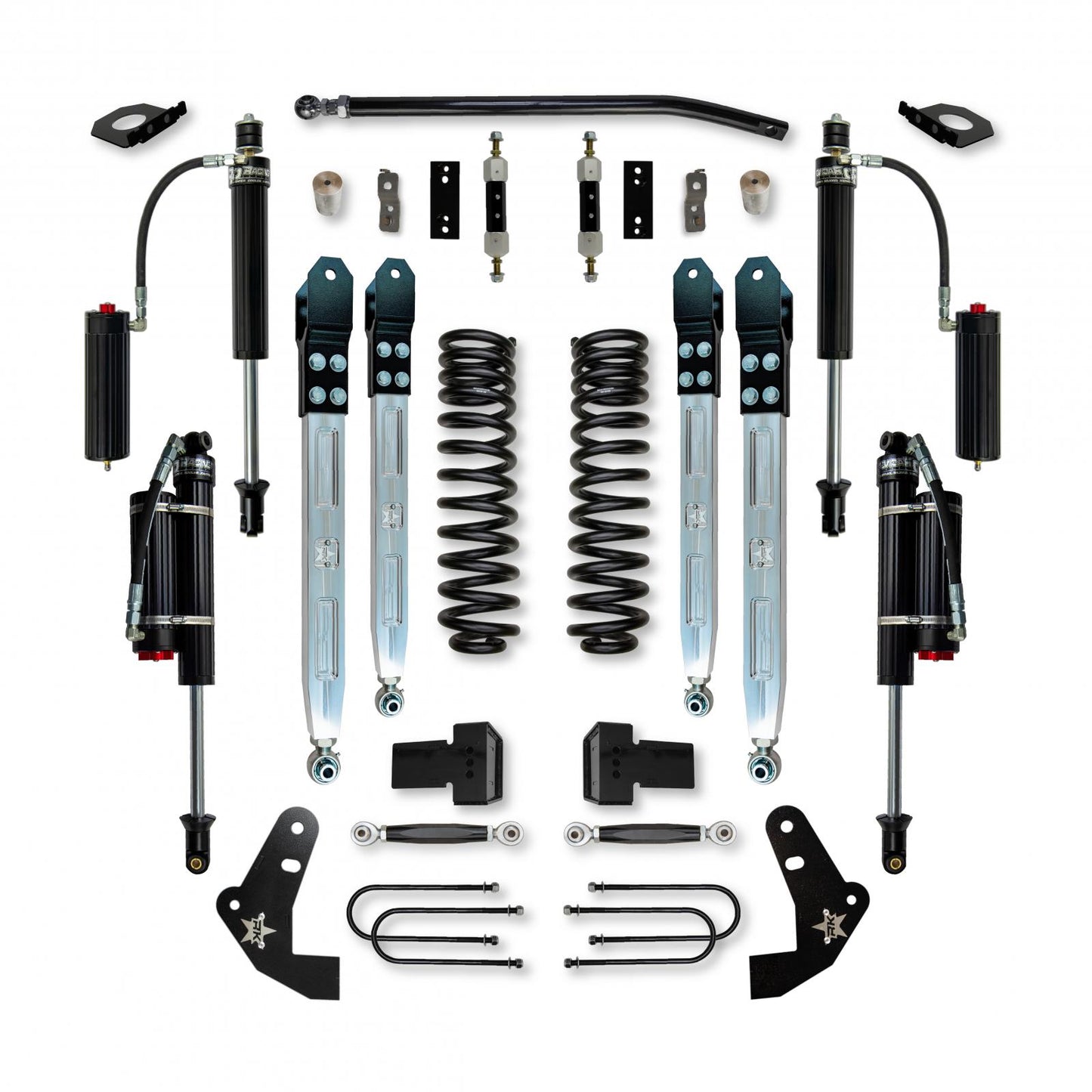 4.0 Inch X-Factor Elite Pro System W/ Billet Aluminum Arms 2011-2016 F450 Diesel Rock Krawler-1