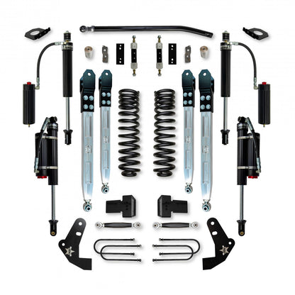 4.0 Inch X-Factor Elite Pro System W/ Billet Aluminum Arms 2011-2016 F450 Diesel Rock Krawler-1