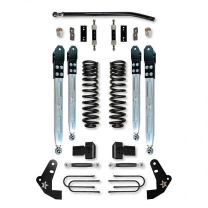 4.0 Inch X-Factor Elite Pro System W/ Billet Aluminum Arms 2011-2016 F450 Diesel Rock Krawler-3