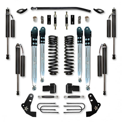 4.0 Inch X-Factor Elite Pro System W/ Billet Aluminum Arms 2011-2016 F450 Diesel Rock Krawler