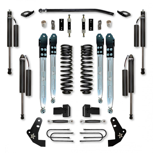 4.0 Inch X-Factor Elite Pro System W/ Billet Aluminum Arms 2011-2016 F450 Diesel Rock Krawler