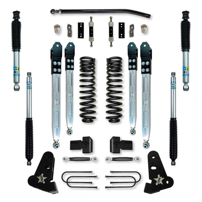 4.0 Inch X-Factor Pro Elite System W/ Billet Aluminum Arms 2017-2022 F450 Diesel Rock Krawler-2