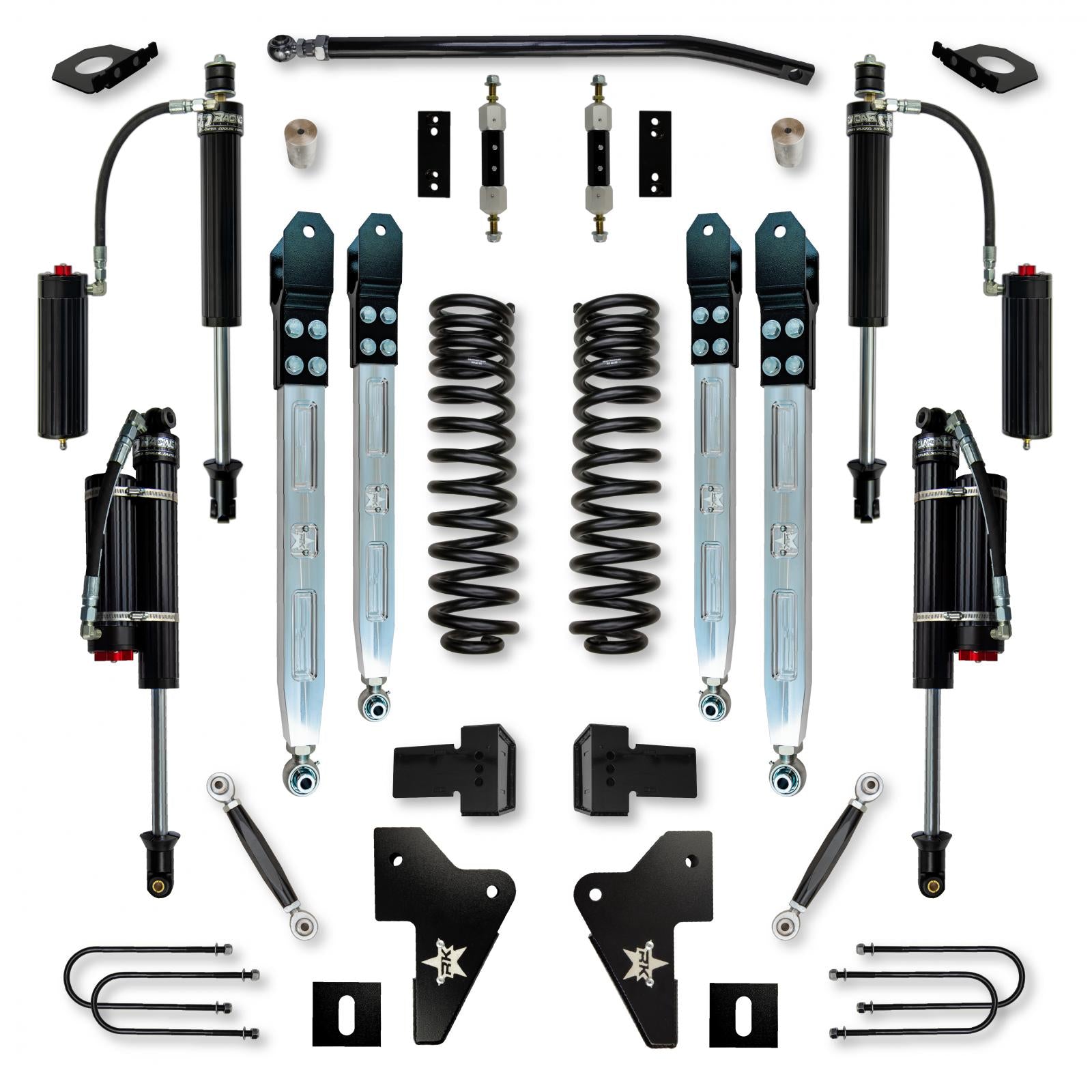 4.0 Inch X-Factor Pro Elite System W/ Billet Aluminum Arms 2023-Up F450 Diesel Rock Krawler-1