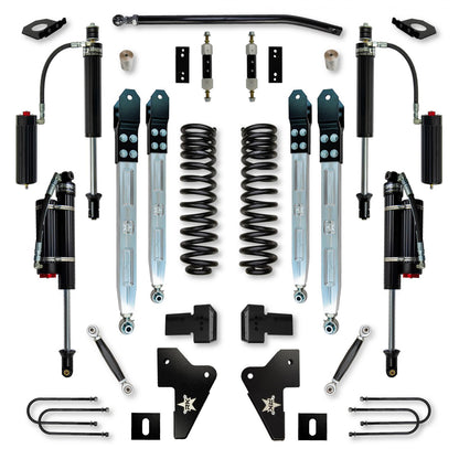 4.0 Inch X-Factor Pro Elite System W/ Billet Aluminum Arms 2023-Up F450 Diesel Rock Krawler-1