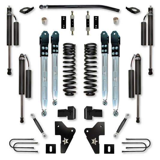 4.0 Inch X-Factor Pro Elite System W/ Billet Aluminum Arms 2023-Up F450 Diesel Rock Krawler