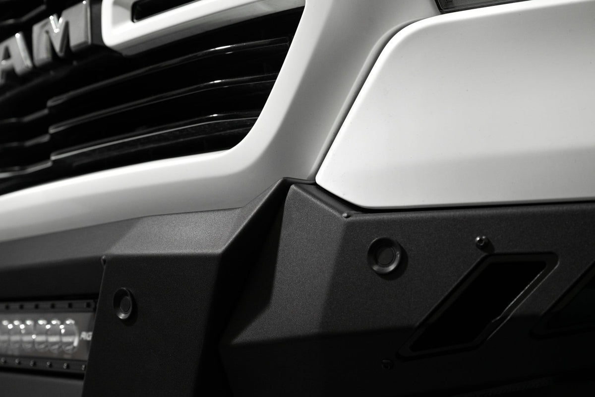 2019-2024 RAM 1500 Black Label Front Bumper Addictive Desert Designs-4
