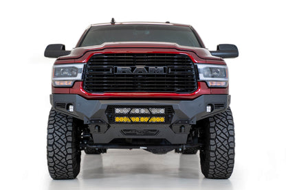 2019-2025 RAM 2500 3500 Bomber Front Bumper Mounts for two 20 inch light bars Addictive Desert Designs-2