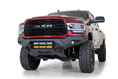 2019-2025 RAM 2500 3500 Bomber Front Bumper Mounts for two 20 inch light bars Addictive Desert Designs-3