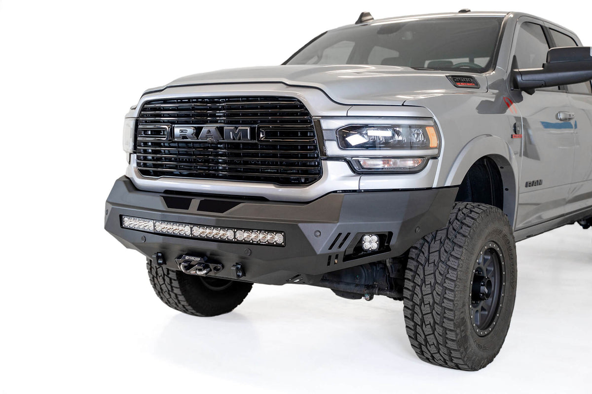 2019-2025 RAM 2500/3500 Stealth Fighter Front Bumper Addictive Desert Designs-11