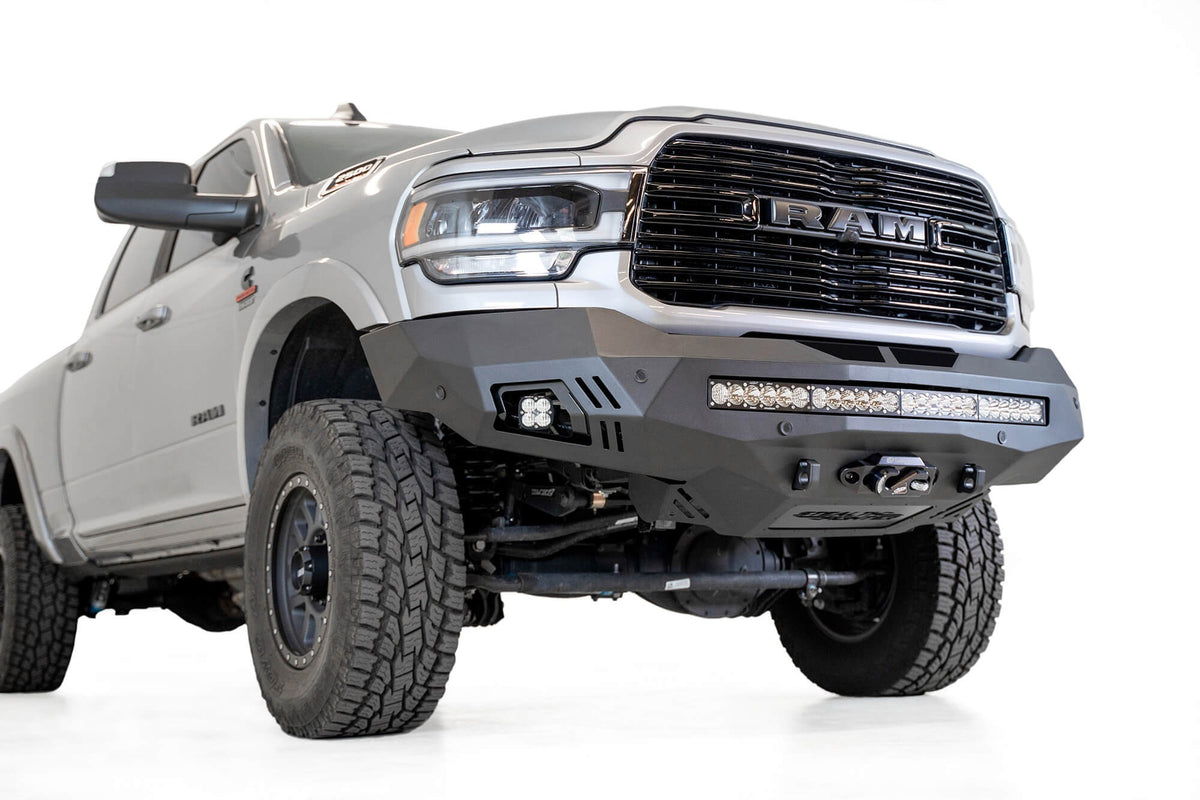 2019-2025 RAM 2500/3500 Stealth Fighter Front Bumper Addictive Desert Designs-4