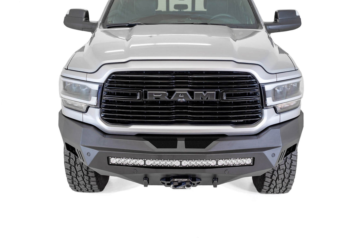 2019-2025 RAM 2500/3500 Stealth Fighter Front Bumper Addictive Desert Designs-5