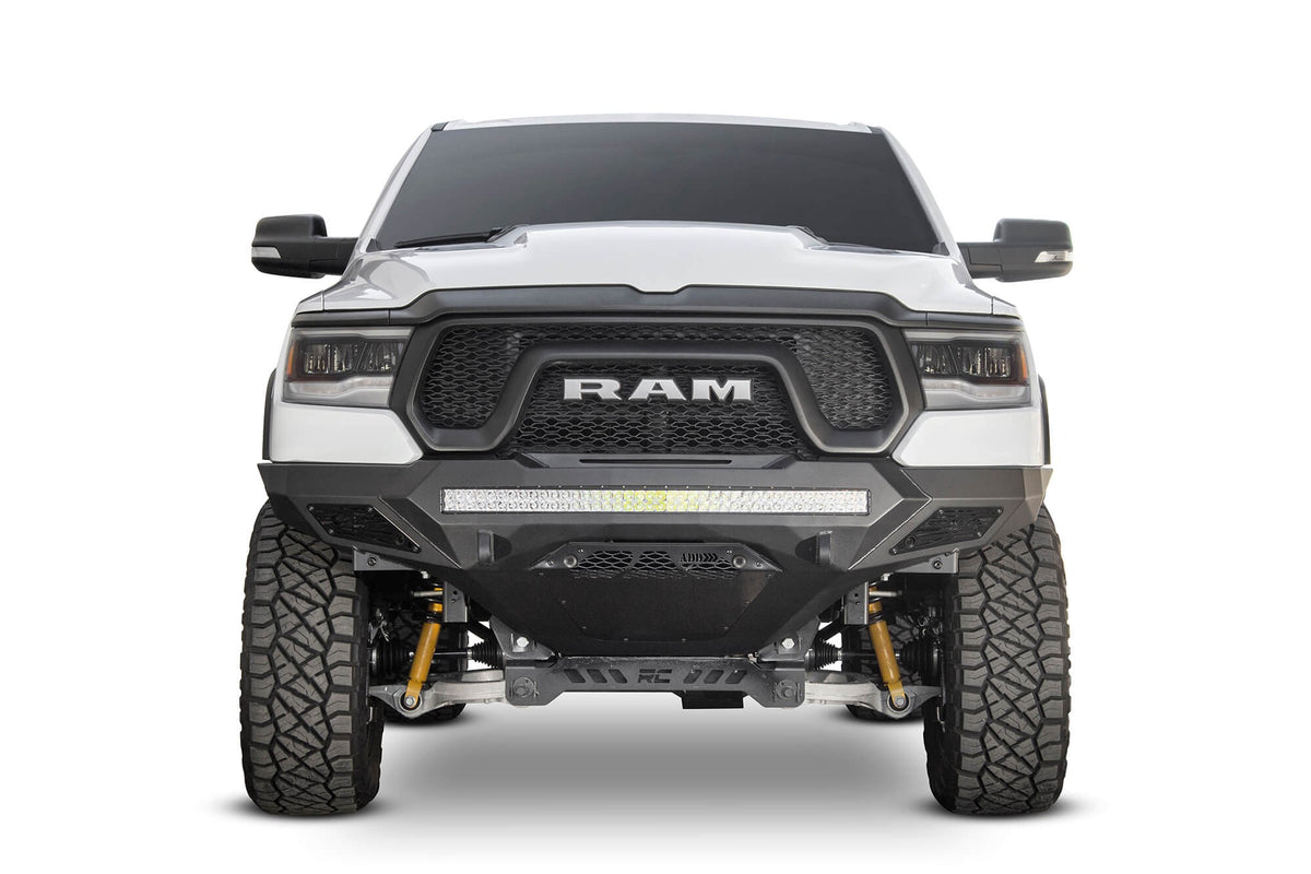2019-2024 RAM Rebel 1500 Stealth Fighter Front Bumper Addictive Desert Designs-1