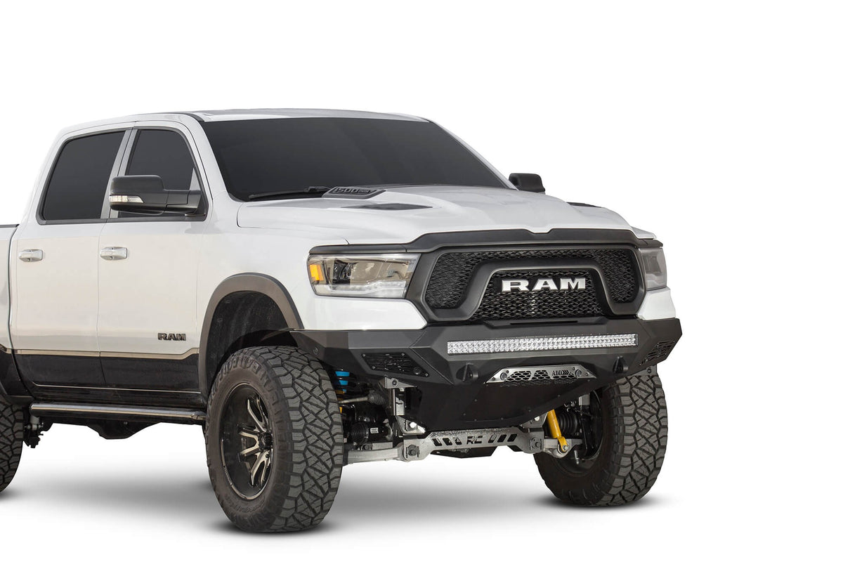 2019-2024 RAM Rebel 1500 Stealth Fighter Front Bumper Addictive Desert Designs-3