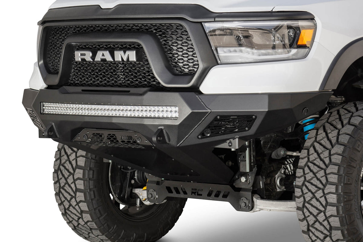 2019-2024 RAM Rebel 1500 Stealth Fighter Front Bumper Addictive Desert Designs-5