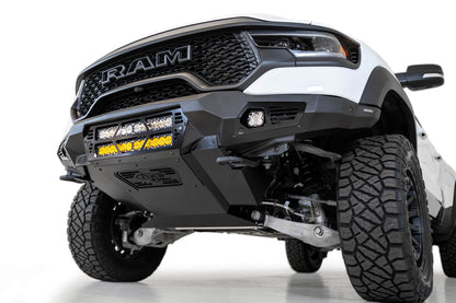 2021-2024 RAM 1500 TRX Bomber Front Bumper Mounts for two 20 Inch light bars Addictive Desert Designs-2