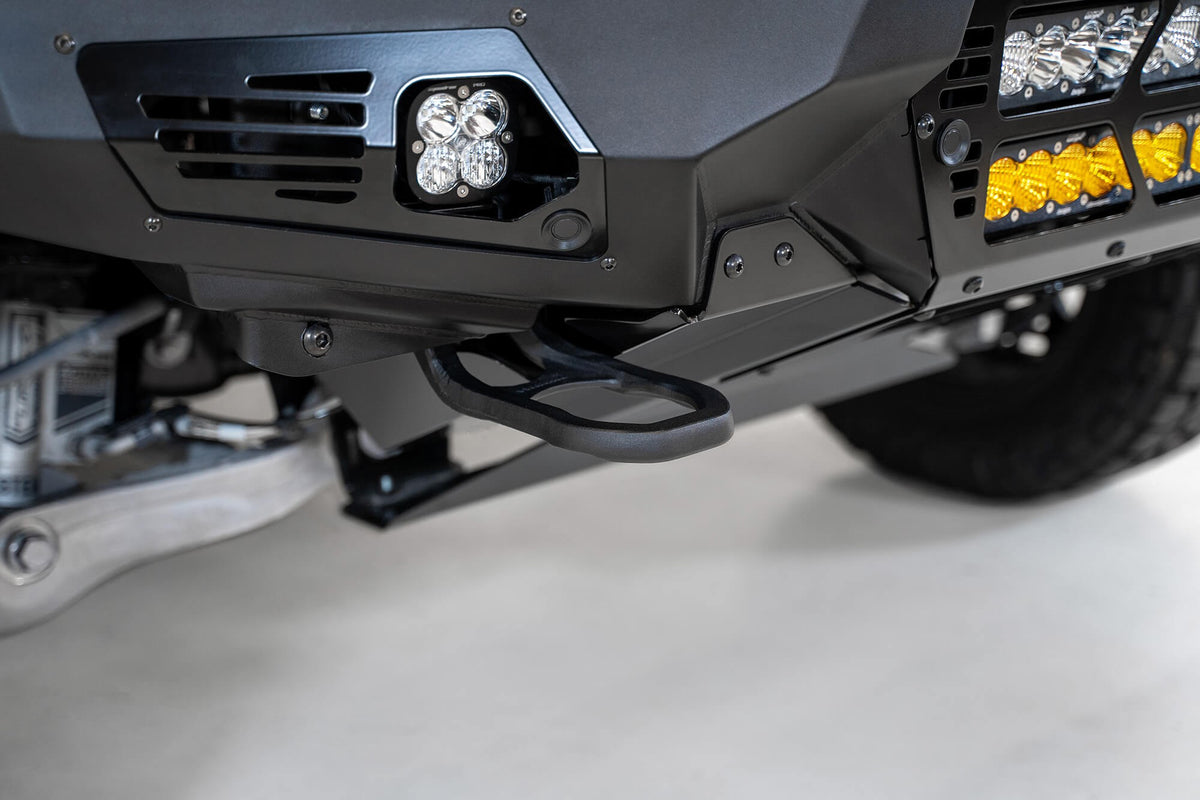 2021-2024 RAM 1500 TRX Bomber Front Bumper Mounts for two 20 Inch light bars Addictive Desert Designs-7