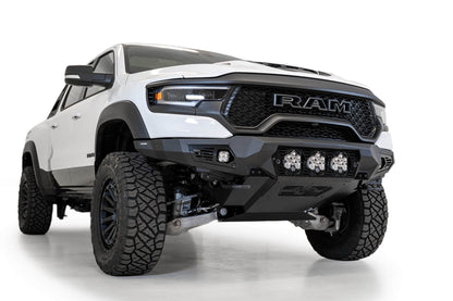 2021-2024 RAM 1500 TRX Bomber Front Bumper Mounts for 3 Baja LP6 round lights Addictive Desert Designs-2
