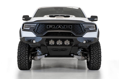 2021-2024 RAM 1500 TRX Bomber Front Bumper Mounts for 3 Baja LP6 round lights Addictive Desert Designs-4