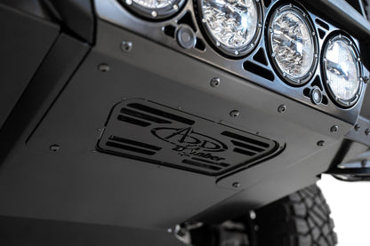 2021-2024 RAM 1500 TRX Bomber Front Bumper Mounts for 4 rigid 360 6 Inch round lights Addictive Desert Designs-4