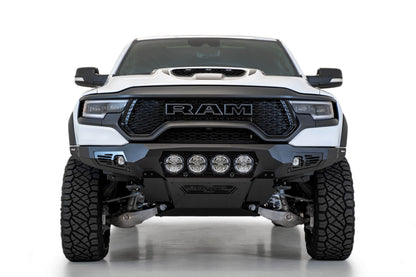 2021-2024 RAM 1500 TRX Bomber Front Bumper Mounts for 4 rigid 360 6 Inch round lights Addictive Desert Designs-7