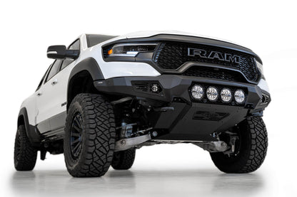 2021-2024 RAM 1500 TRX Bomber Front Bumper Mounts for 4 rigid 360 6 Inch round lights Addictive Desert Designs-8