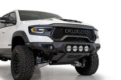 2021-2024 RAM 1500 TRX Bomber Front Bumper Mounts for 4 rigid 360 6 Inch round lights Addictive Desert Designs-10