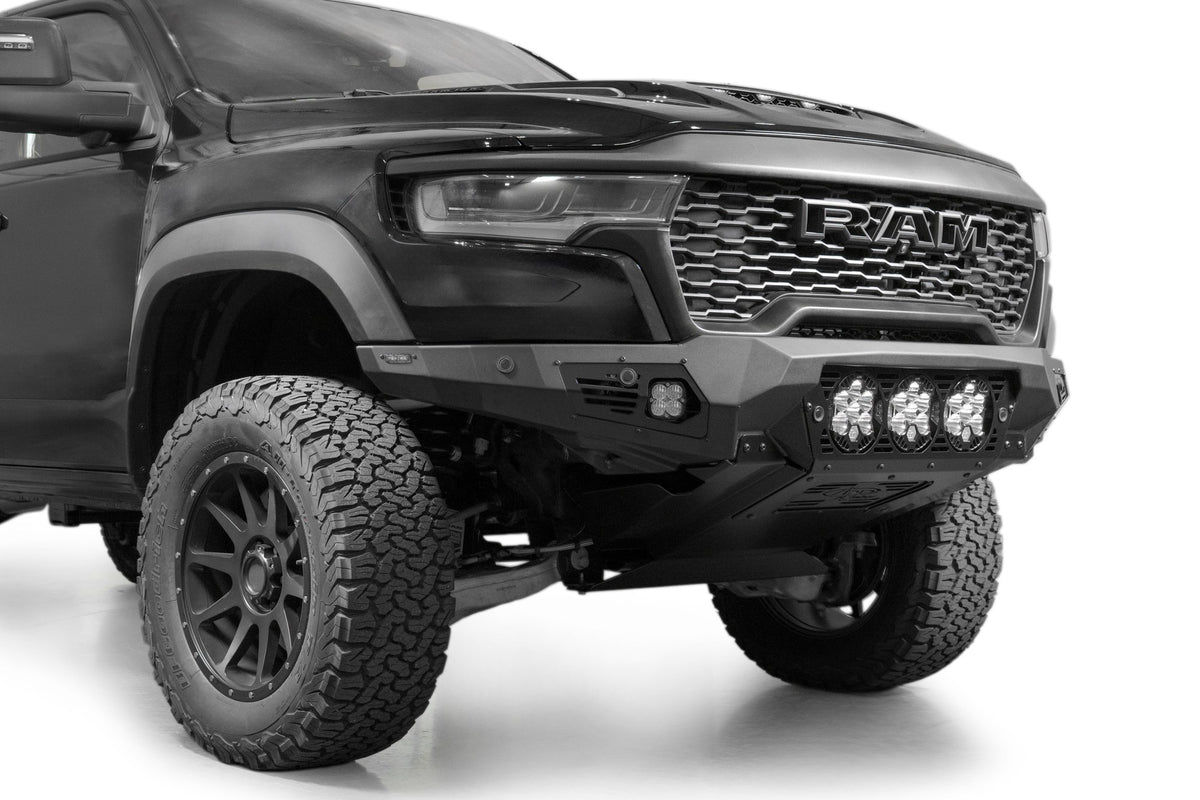 2025 Ram RHO Bomber Front Bumper (Baja) Addictive Desert Designs-9