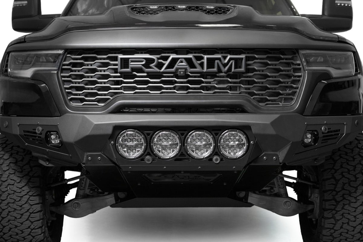 2025 Ram RHO Bomber Front Bumper (RIGID) Addictive Desert Designs-1