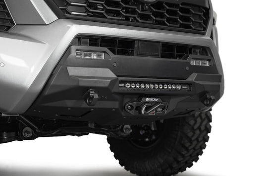 2024-2025 Toyota Tacoma Stealth Center Mount Winch Front Bumper Addictive Desert Designs