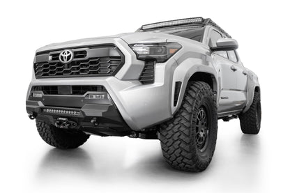 2024-2025 Toyota Tacoma Stealth Center Mount Winch Front Bumper Addictive Desert Designs-12