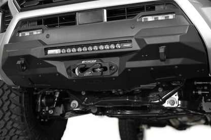 2024-2025 Toyota Tacoma Stealth Center Mount Winch Front Bumper Addictive Desert Designs-4