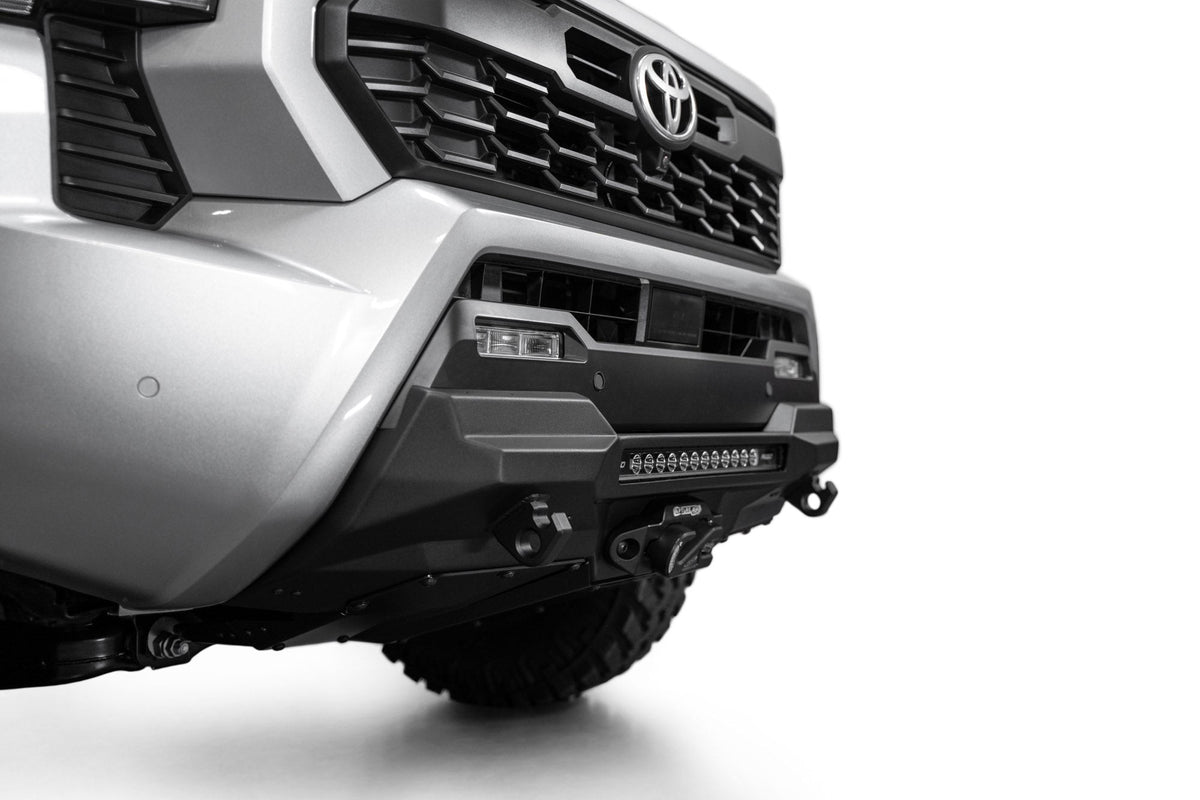2024-2025 Toyota Tacoma Stealth Center Mount Winch Front Bumper Addictive Desert Designs-6