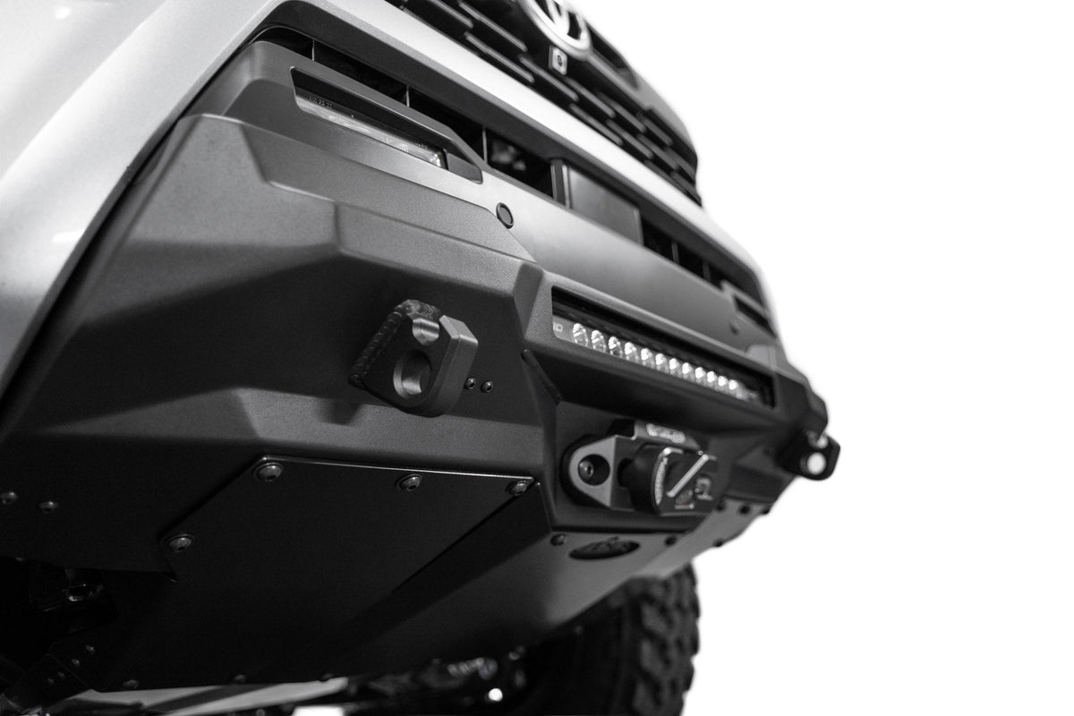 2024-2025 Toyota Tacoma Stealth Center Mount Winch Front Bumper Addictive Desert Designs-7