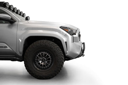 2024-2025 Toyota Tacoma Stealth Center Mount Winch Front Bumper With Top Hoop Addictive Desert Designs-4
