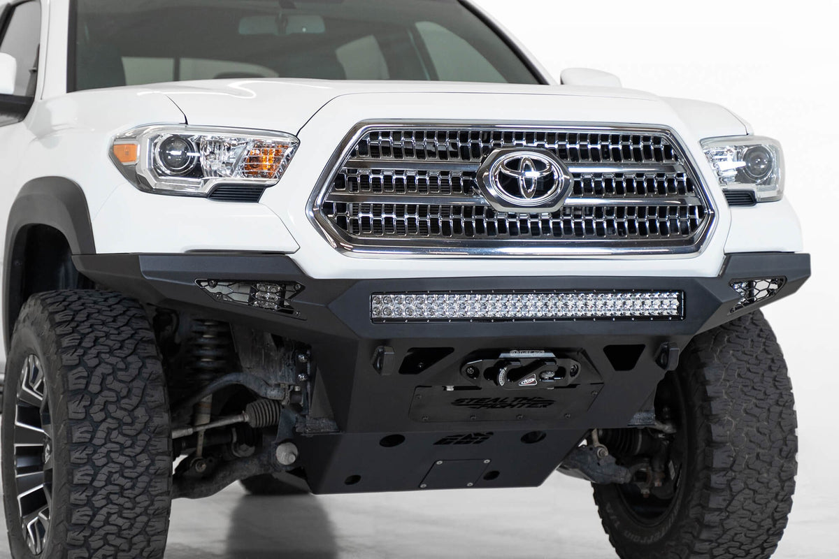 2016-2023 Toyota Tacoma Stealth Fighter Front Bumper Addictive Desert Designs-4