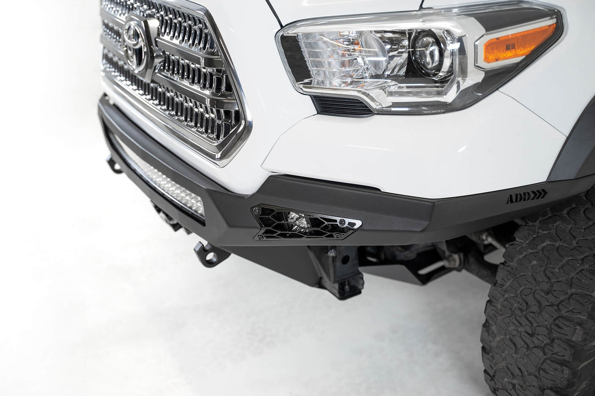 2016-2023 Toyota Tacoma Stealth Fighter Front Bumper Addictive Desert Designs-5