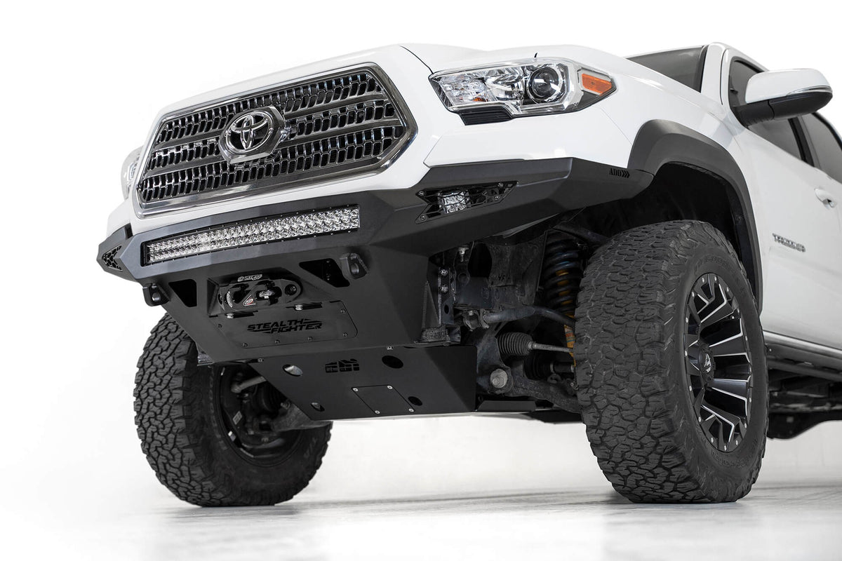 2016-2023 Toyota Tacoma Stealth Fighter Front Bumper Addictive Desert Designs-6