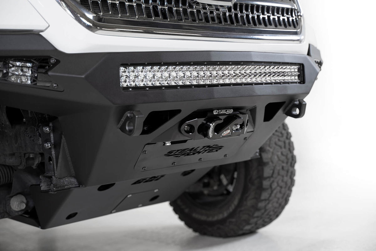 2016-2023 Toyota Tacoma Stealth Fighter Front Bumper Addictive Desert Designs-7